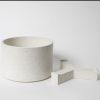 Large Planter w/ Base | Vases & Vessels by Pretti.Cool. Item made of concrete