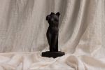 Female Torso Sculpture - Black | Sculptures by dellsculpture