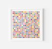 Three Hundred And Twenty Four Splash Dots Painting With Gold Leaf | Collage in Paintings by Amelia Coward