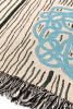 The SCRIBBLES Jacquard Woven Throw Blanket, Modern Decor | Linens & Bedding by Parker Heath | PAR  KER made. Item composed of cotton and fiber in boho or minimalism style