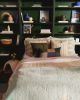 Arc Throw - Sky | Linens & Bedding by MINNA