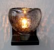 Acqua Sconce · Smoke Crackle · Recycled Glass | Sconces by LUMi Collection. Item composed of glass