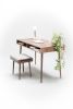 Modern Walnut Desk with Open Cubbies | Tables by Manuel Barrera Habitables. Item made of walnut