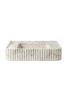 Floating Calacatta Gold Marble Sink | Custom Wall Mounted Vanity | Work by Vero Marble