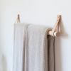 Hanging Dowel Kit [V'ed End] | Rack in Storage by Keyaiira | leather + fiber | Artist Studio in Santa Rosa. Item made of leather