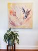 A Fire Within | 36 x 36 | Oil And Acrylic Painting in Paintings by Ella Friberg. Item composed of canvas