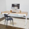 Bridge | Desk in Tables by ROMI. Item made of oak wood works with minimalism & mid century modern style