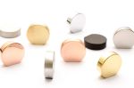 Globe 20 Brushed Brass | Knob in Hardware by Windborne Studios. Item made of brass