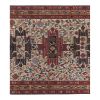 Vintage Bohemian Anatolian Animal Pattern Soumac Kilim Rug | Area Rug in Rugs by Vintage Pillows Store. Item composed of wool & fiber