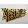 Handmade Tiger Design Ikat Velvet Bedding Pillow | Cushion in Pillows by Vintage Pillows Store. Item composed of cotton