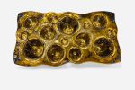 Liquid Metal Gold Platter | Serveware by PlusObject