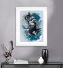 "Apex Predator" | Oil And Acrylic Painting in Paintings by Greg "CRAOLA" Simkins. Item made of canvas