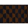 Vintage Checkered Turkish Tulu Rug 5'11'' X 6'3'' | Area Rug in Rugs by Vintage Pillows Store