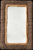 Brown & Natural Handwoven Wool + Jute Frame | Boho Rustic Handmade Wall Decor | Statement Mirror for Living Room | ARROYA-II Wall Mirror | Decorative Objects by Swiflo