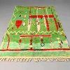 Handmade berber green morooccan boujad rug | Area Rug in Rugs by Benicarpets