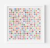 Three Hundred and Twenty Four Marbled Dots Collage Painting | Paintings by Amelia Coward
