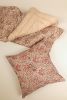Amber Bloom Kalamkari Pillow | Pillows by Ninéh