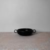 Loops Bowl Nero Small | Dinnerware by Dennis Kaiser. Item composed of ceramic in minimalism or mid century modern style