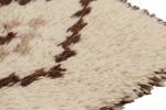 Vintage Moroccan Rug in Beige-Brown with Diamond Medallions, from Rug & Kilim | Area Rug in Rugs by Rug and Kilim