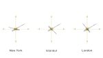 Compass World Clocks | Decorative Objects by MCLOCKS