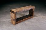 Barnwood Beam Console | Console Table in Tables by Urban Lumber Co.. Item composed of wood