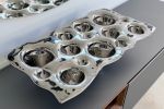 Liquid Metal Silver Platter | Serveware by PlusObject