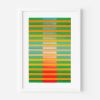 Boston Stripe Colour Study Print | Prints in Paintings by Amelia Coward
