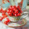 Original oil painting Fruit art, Cherry painting art Still | Oil And Acrylic Painting in Paintings by Natart. Item made of canvas with synthetic works with contemporary style
