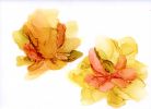 saffron blooms | abstract original art | Watercolor Painting in Paintings by Megan Spindler