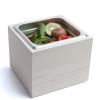 Petite Noaway Wood Countertop Compost Bin© | Storage Bin in Storage by Alabama Sawyer. Item made of wood