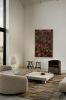 zian ✦ SOLD | Oil And Acrylic Painting in Paintings by VISCERAL HOME STUDIO. Item composed of wood & canvas compatible with mid century modern and contemporary style