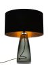 SERAFINA Lamp · Smoke+Charcoal+Bronze | Table Lamp in Lamps by LUMi Collection. Item made of copper with glass
