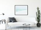 Minimalist ocean wall art, large "Beach Spray" photograph | Photography by PappasBland. Item composed of paper compatible with minimalism and contemporary style