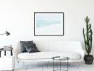 Minimalist ocean wall art, large 'Beach Spray' photograph | Photography by PappasBland. Item composed of paper compatible with minimalism and contemporary style