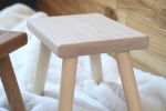 Small Wooden Stool | Chairs by ROOM-3. Item composed of walnut