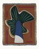 Wild Mushroom Throw | Linens & Bedding by Karbon Market. Item made of cotton