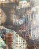 New York 49 – Abstract Aerial Cityscape Painting | Mixed Media in Paintings by Dario Moschetta