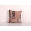 Anatolian Kars Geometric Kilim Rug Pillow Cover, Square Vint | Cushion in Pillows by Vintage Pillows Store