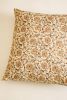 Honey Bloom Kalamkari Pillow | Pillows by Ninéh