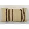 Set of Two Vintage Hemp Turkish Kilim Pillow, Vintage | Sham in Linens & Bedding by Vintage Pillows Store. Item composed of cotton & fiber