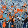 Meadowland 1 | Oil And Acrylic Painting in Paintings by Lisa Carney