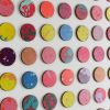 One Hundred Splash Dots Painting, Copper | Collage in Paintings by Amelia Coward