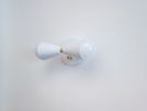 2-Arm Linear Modern Wall Sconce Matte White and Brushed | Sconces by Retro Steam Works. Item composed of metal in industrial style