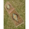 Vintage Short Narrow Oushak Rug Runner, Kitchen Bedside | Area Rug in Rugs by Vintage Pillows Store. Item made of wool & fiber