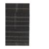 1960s Vintage Black & White Kilim Rug 11'8'' X 13'3'' | Area Rug in Rugs by Vintage Pillows Store