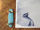 Skating In White | Photography by She Hit Pause. Item made of paper