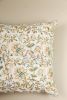 White Spring Block Print Pillow | Pillows by Ninéh