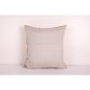 Turkish Brown and Pink Suzani Cushion Cover, Square Suzani P | Pillows by Vintage Pillows Store