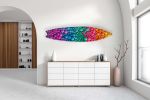 Bubble Balls Acrylic Surfboard Wall Art | Wall Sculpture in Wall Hangings by uniQstiQ