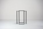 Kaus - Carrara marble side table | Tables by DFdesignLab - Nicola Di Froscia. Item made of steel with marble works with minimalism & contemporary style